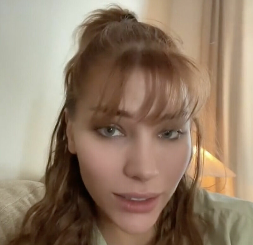 Nora Haukland – Marius nya flickvän! Skärmdump: Tik tok