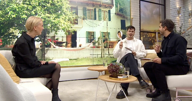 En intervju full av skratt med bröderna Zia i Nyhetsmorgon!