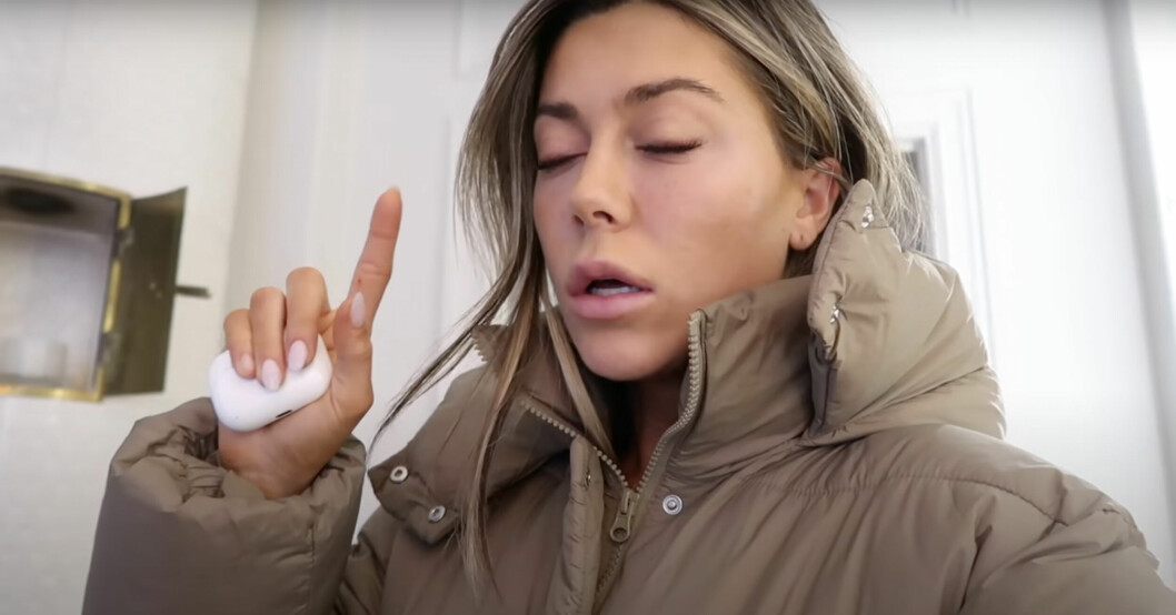 Bianca var lite trött dagen efter premiären!
