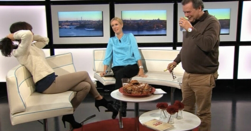 Det blev för mycket för alla i studion.