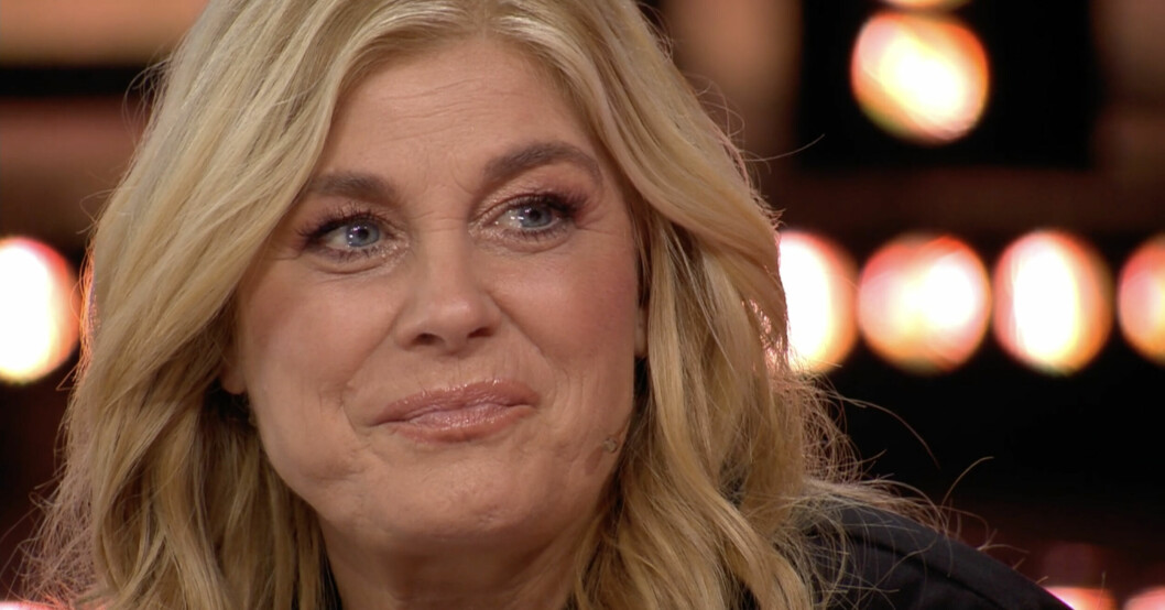 Pernilla Wahlgren i tårar i Biancas talkshow