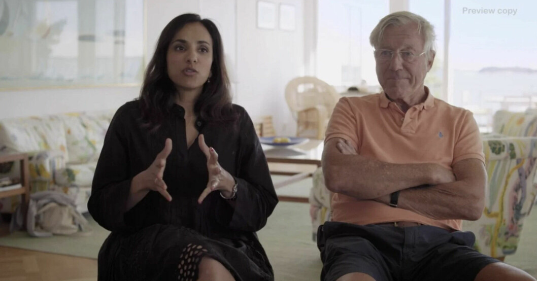 Bathina Philipson och Aje Philipson talade ut om relationen i Tillsammans med Strömstedt för drygt ett år sedan. Bathina Philipson och Aje Philipson