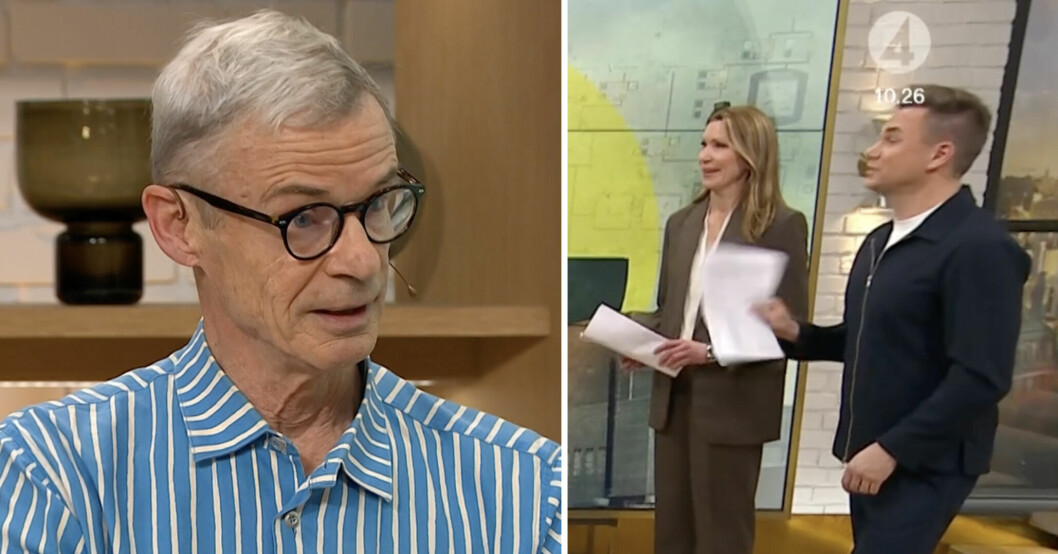 Tittarna rasar efter programledarnas beteende mot gästen i Nyhetsmorgon: "Förstörde"