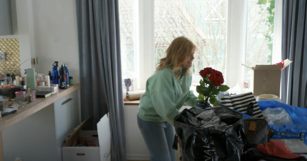 Pernilla fick fullständig panik!