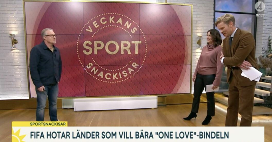 Allt gick enligt plan... Mattias Tjernström gästar Soraya Lavasani och Martin Järborg i Nyhetsmorgon för att gå igenom veckans sportsnackisar.