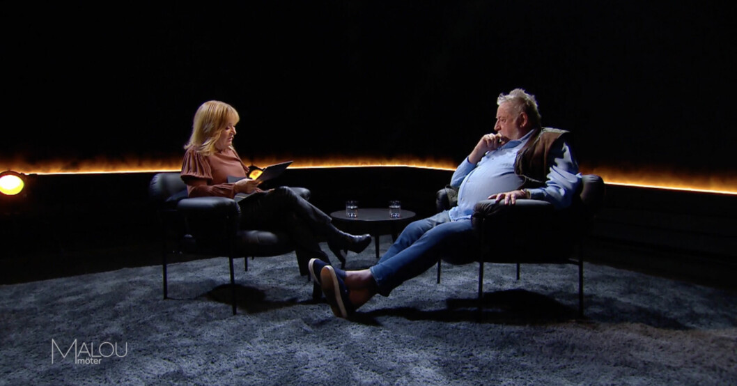 Leif GW Persson är kvällens gäst i Malou möter.