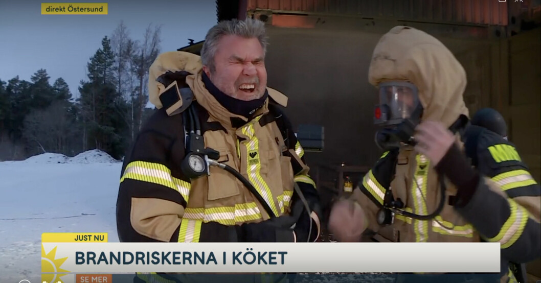 Marcus Noterius pustar ut efter ännu ett lyckat uppdrag.