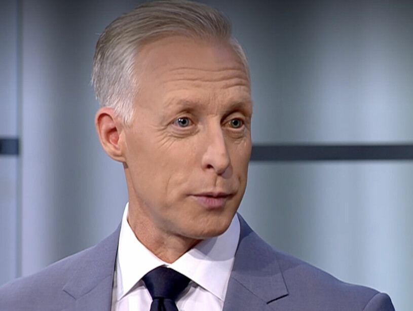 Här syns tydligt André Pops drabbade vänsteröga! Skärmdump: SVT