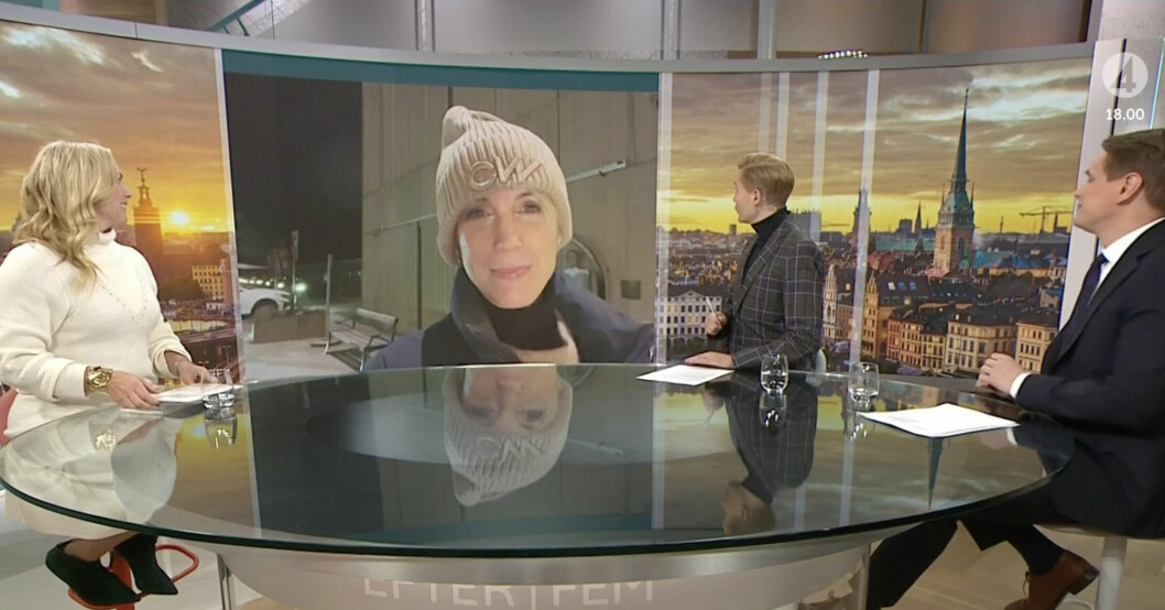 Jenny var med i Efter fem via länk.