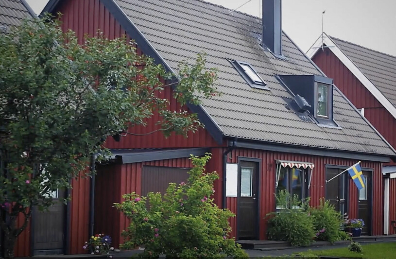 Ewa och Olle Westlings gulliga hus i Ockelbo!