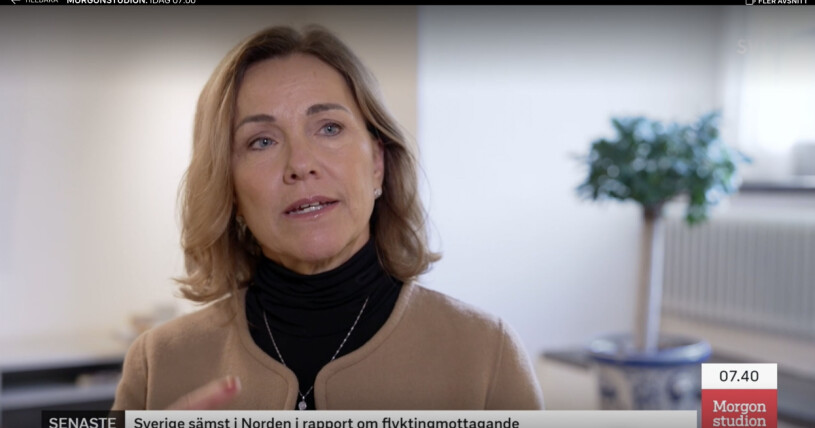 Hovets informationschef Margareta Thorgren berättar om beslutet att dementera skilsmässoryktet. Hovets informationschef Margareta Thorgren