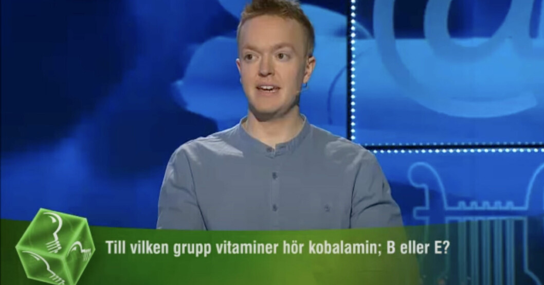 Christopher lyckades gissa fel men ändå få rätt när han medverkade i Vem vet mest för flera år sedan. Christopher i Vem vet mest