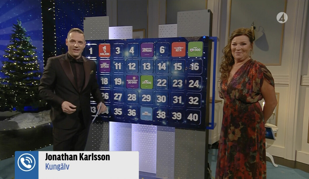 Två fullblodsproffs! Stefan Odelberg och Lotta Engberg i Bingolotto