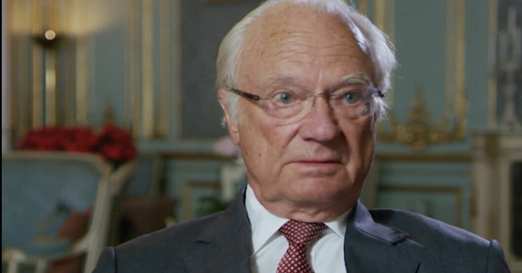 Kung Carl Gustaf uttalar sig om det kontroversiella statsbesöket i nya SVT-dokumentären Sveriges sista kungar. Kung Carl Gustaf