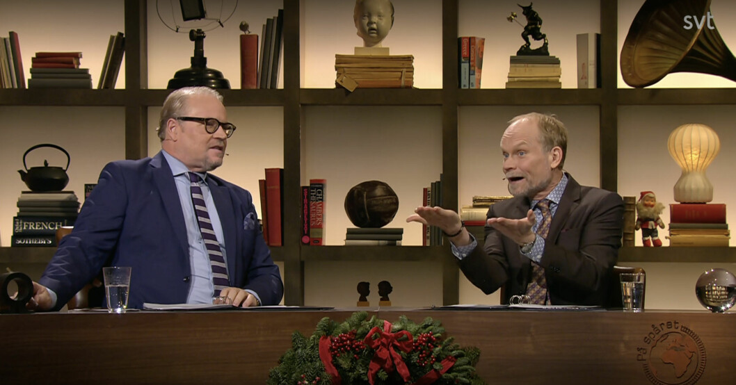 Kristian avslöjade att Fredrik först tackade nej till att vara domare i På spåret!