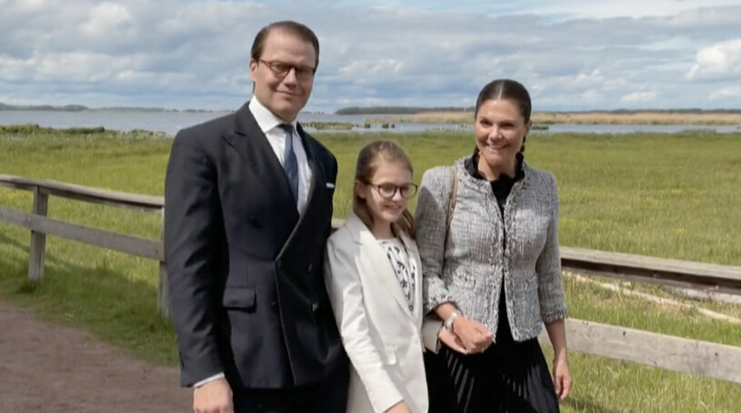 Skärmdump från SVT:s Året med kungafamiljen 2022.
