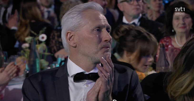 Magdalenas make Henrik såg otroligt stolt och rörd ut.
