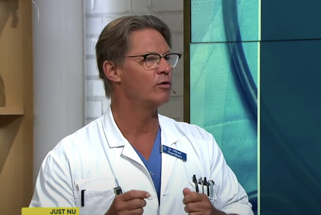 Under åren har Mikael bistått tittarna med värdefull kunskap om hälsa. Mikael Sandström i Nyhetsmorgon