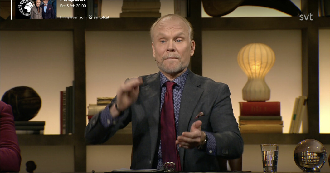 Kristian Luuk i På spåret i SVT