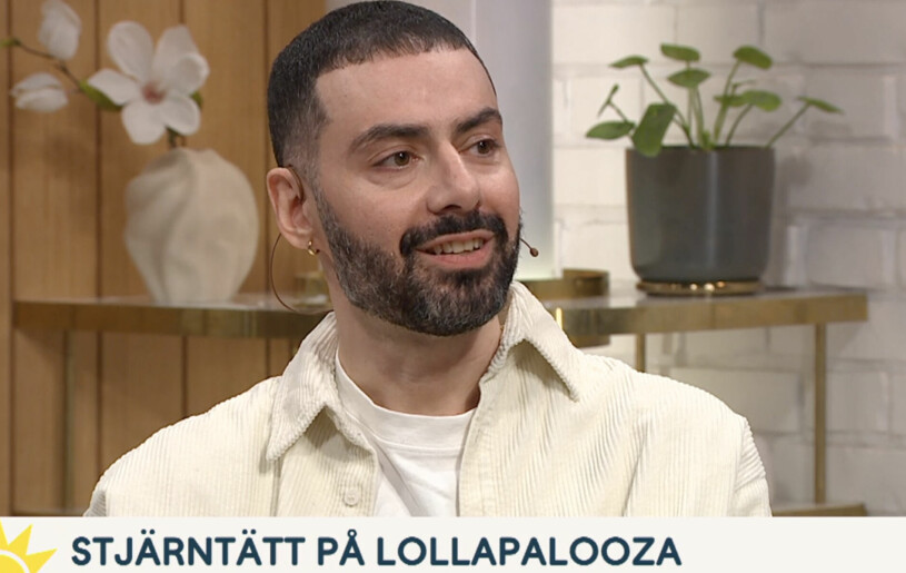 Parham gör succé på den svenska musikscenen, bland annat med låten Solstrålar. Artisten Parham gästar Nyhetsmorgon