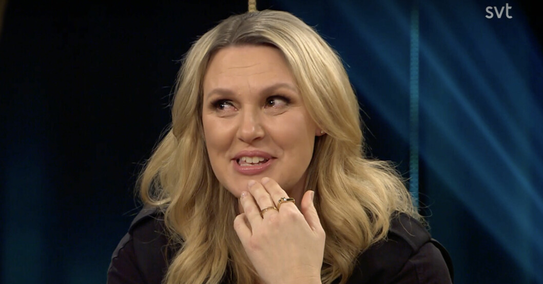 Sanna var en av många i studion som blev väldigt berörd.