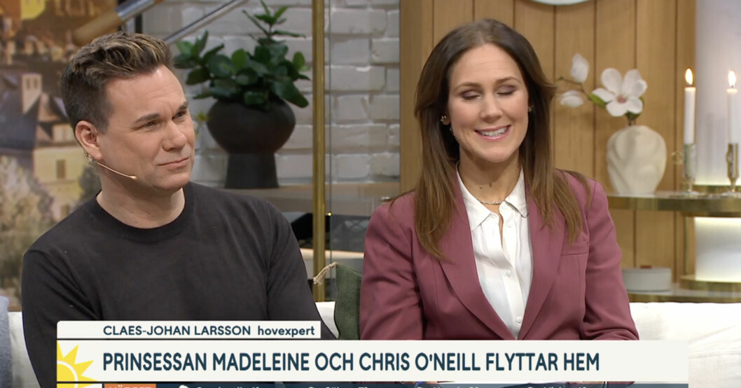 Anders Pihlblad hade en annorlunda klang när han uttalade prinsessan Madeleines namn. Anders Pihlblad