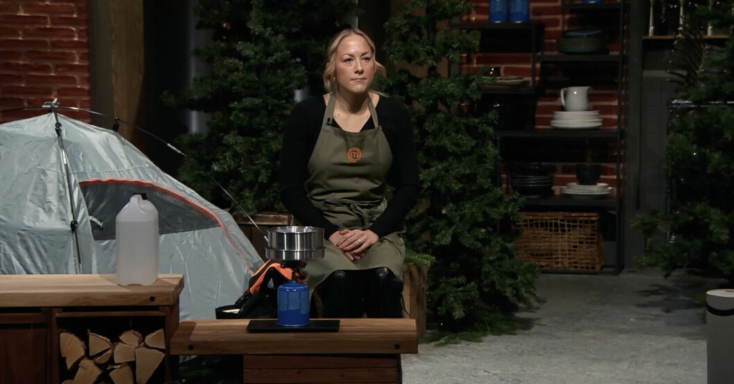 Caroline vägrade jobba med huvudingrediensen: Vildsvin. Foto: TV4