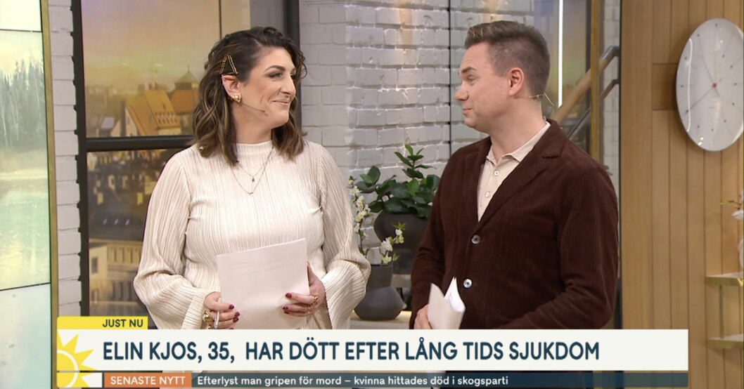 Programledarna minns Elin med kärlek och värme.