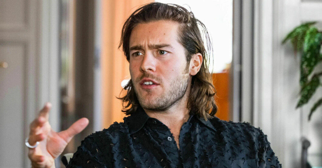 Benjamin vill ha högt i tak i sitt program. Benjamin Ingrosso