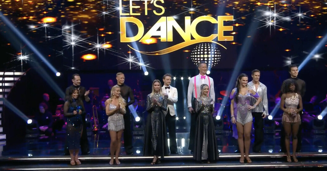 De nya paren fick en utmaning under veckan. Foto: TV4 Let´s Dance