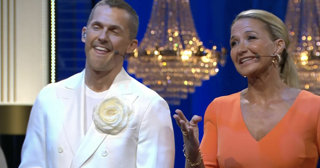 Programledarna berättade om hur de upplever kritik från tittarna Foto: TV4 David och Kristin