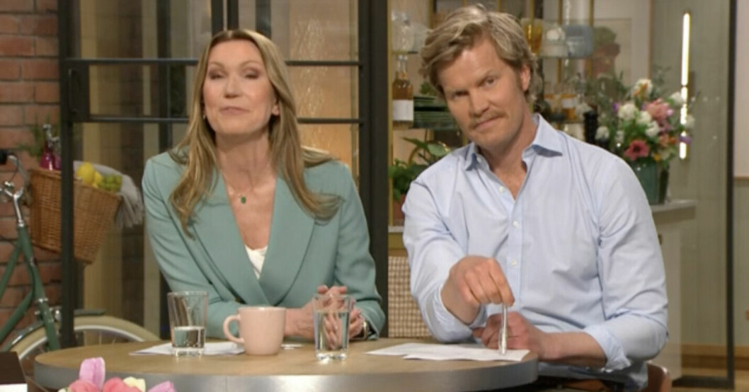 TV4-profilerna Jenny Alversjö och Martin Järborg. Jenny Alversjö och Martin Järborg