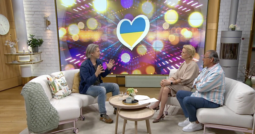 Eurovisionfinalen anordnas i Liverpool 2023. Foto: TV4 Nyhetsmorgon