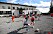 Vänskapsmatch i fotboll på Skaugum. 