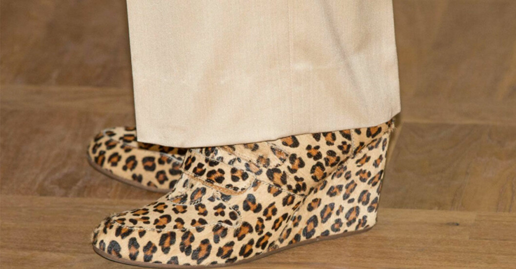 Silvias leopardskor.