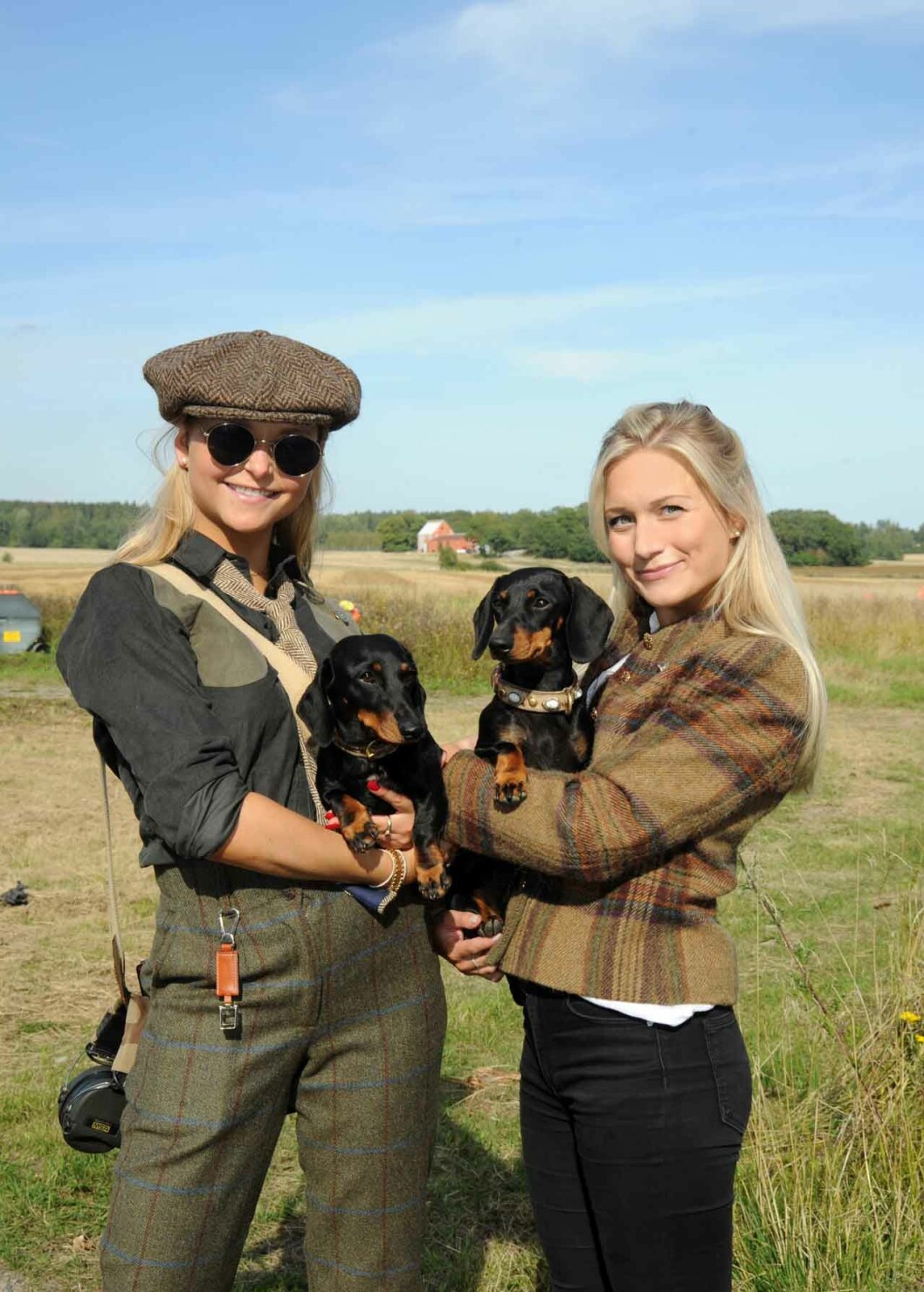 Dagens gulligaste inslag var utan konkurrens taxarna Izzy och Lilly. Mattarna heter Madeleine Pettersson och Frida Moss. Dagens gulligaste inslag var utan konkurrens taxarna Izzy och Lilly. Mattarna heter Madeleine Pettersson och Frida Moss.