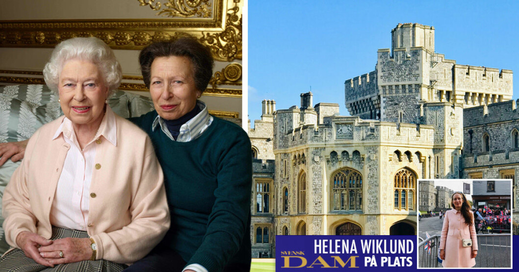 Från tv-soffan till slottsköket – se de unika bilderna från Windsor Castle