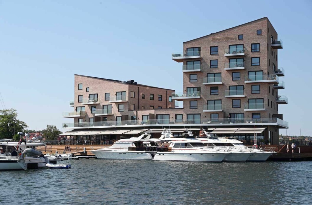Slottsholmen hotell i Västervik. Slottsholmen hotell i Västervik.