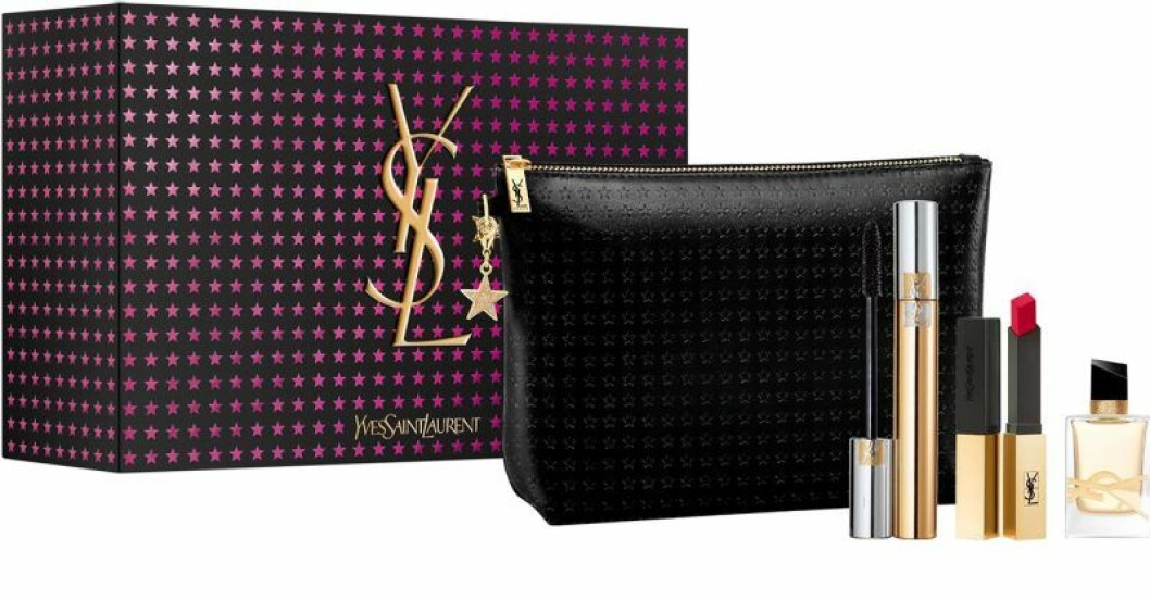 Sminkbox med produkter från Lancome