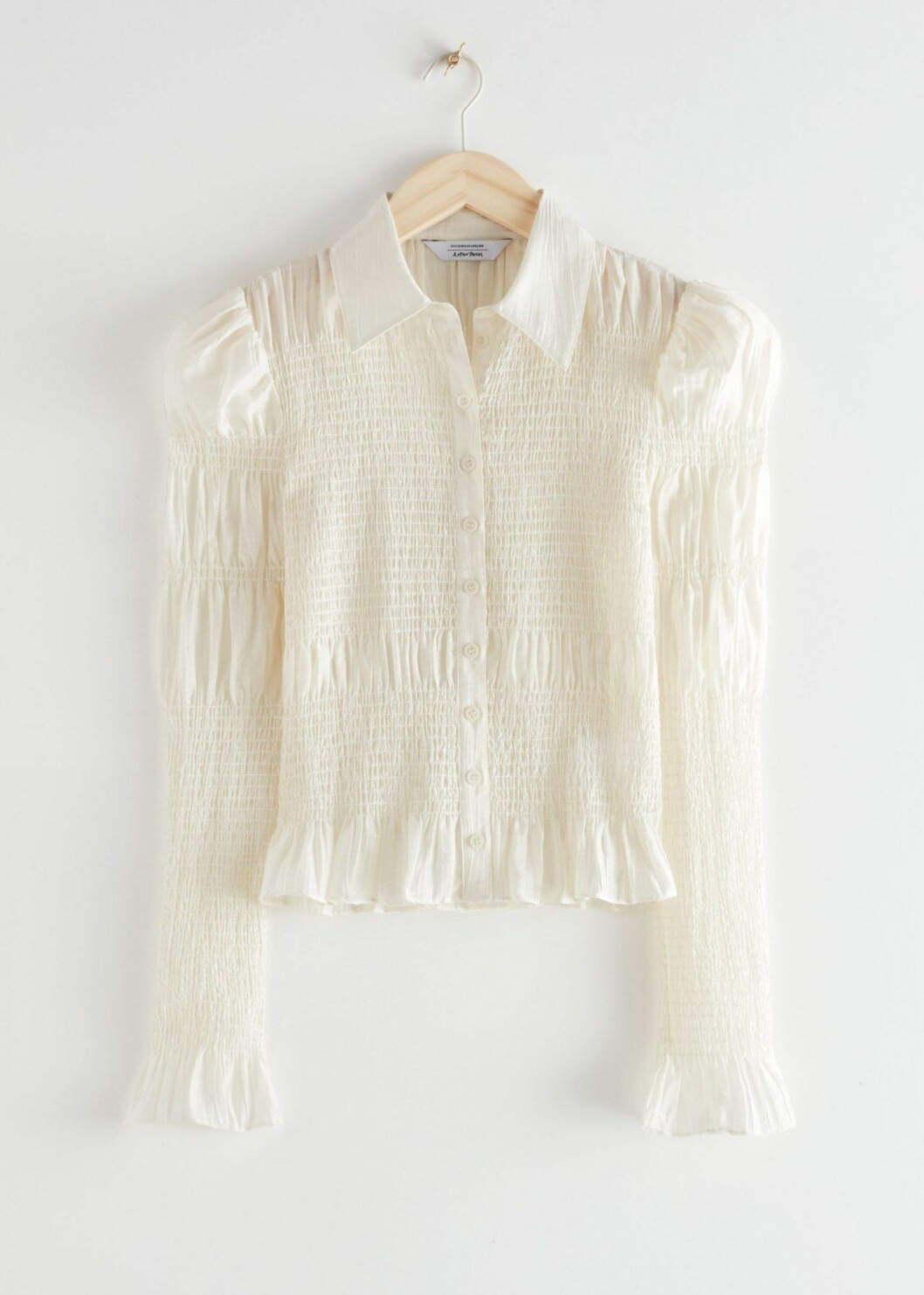 Skjorta med smock