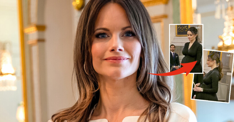 Prinsessan Sofia är höggravid och barnet kan komma vilken dag som helst. Prinsessan Sofia Gravid Höggravid
