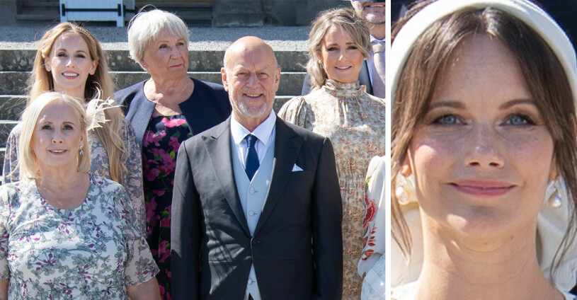 Hela familjen Hellqvist: Mormor Britt, mamma Marie, pappa Erik, samt systrarna Sara, Lina och Sofia. Prinsessan Sofia Familjen Hellqvist Mormor Britt Rotman