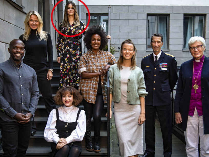 En stolt Sofia på jurybilden från i fjol. Prinsessan Sofia Svenska Hjältar 2020 Juryn