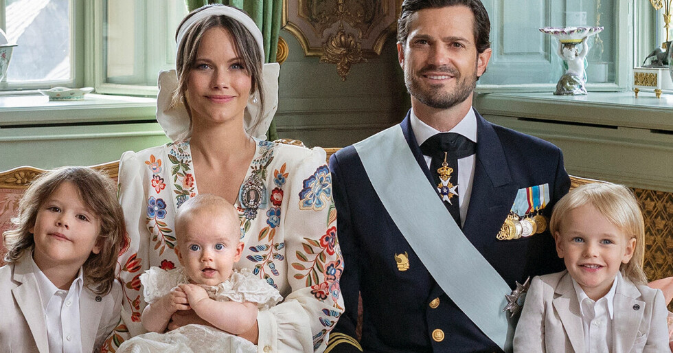 Prinsessan Sofia med familjen