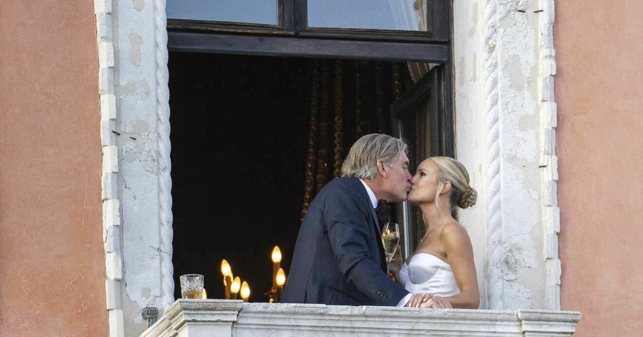 Sofi Fahrman och Filip Engelbert gifter sig i Venedig.