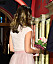 Prinsessan Sofias frisyr när drottning Silvia firades av Lilla Akademien.
