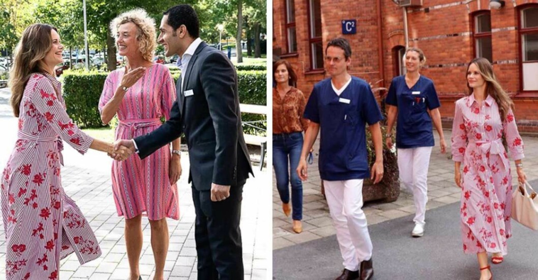 Prinsessan Sofia gästar Sophiahemmet, september 2019. Sofia på Sophiahemmet
