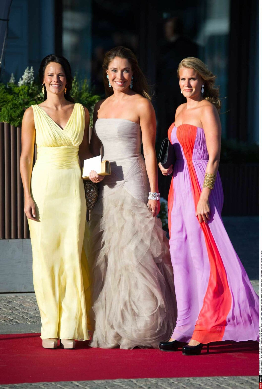 Prinsessan Sofia 2013, i klänning från Thalia. Sofia