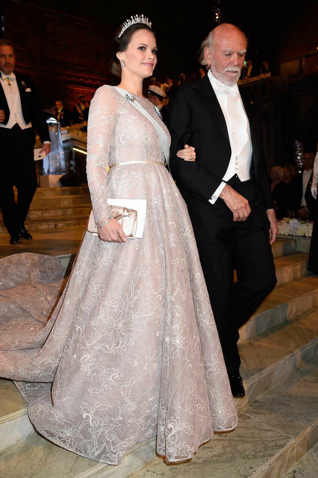 Under Nobelfestligheterna 2017 valde prinsessan Sofia att klä sig i spets. Prinsessan Sofia
