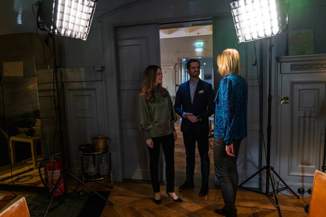 Prinsessan Sofia i blus från By Malina. Prinsessan Sofia